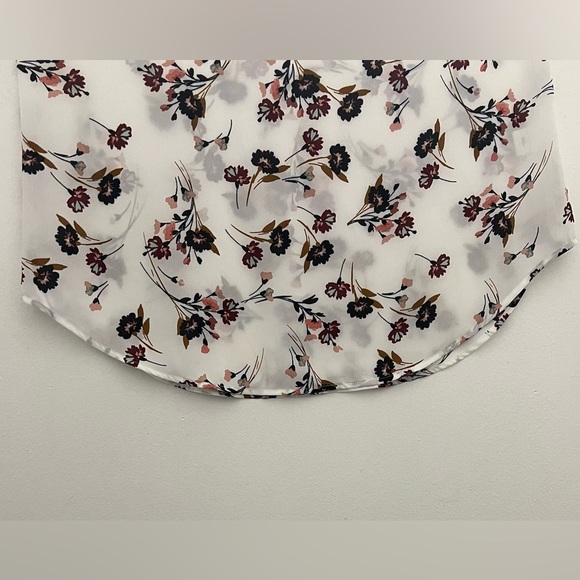 Van Heusen Floral Print Tank Top - White and Pink - Picture 8 of 8